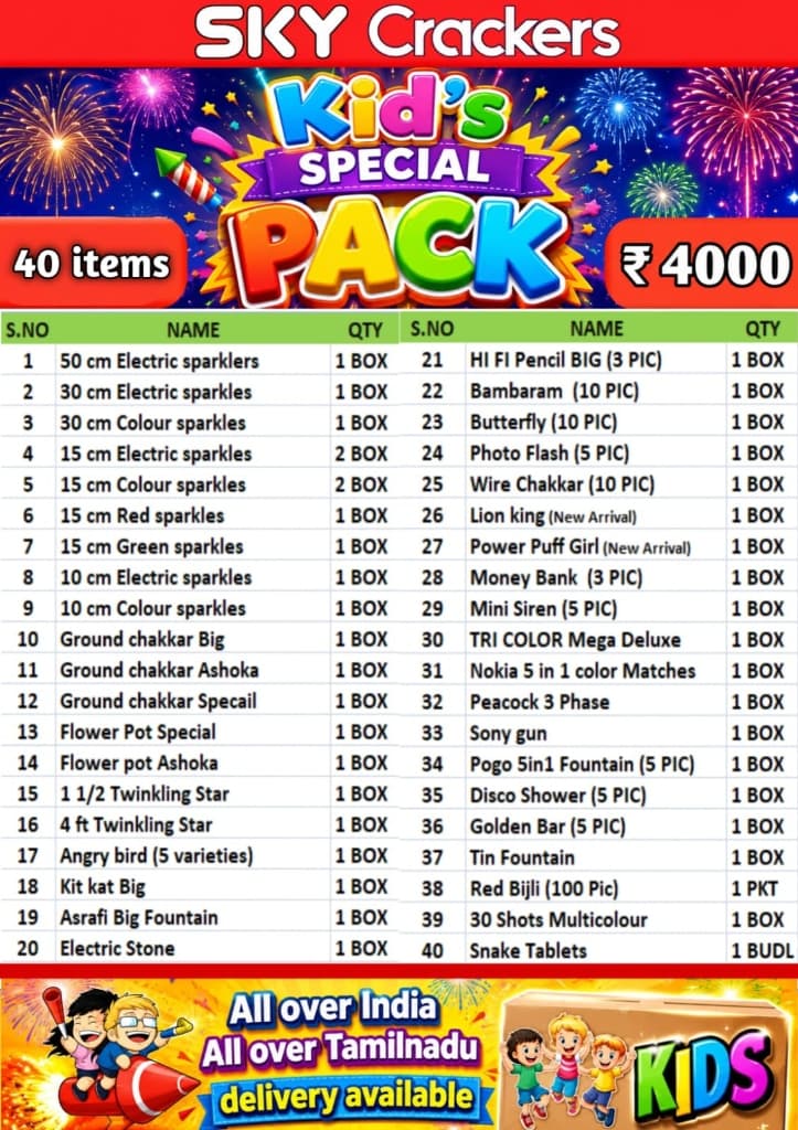 Kid's Special Pack
