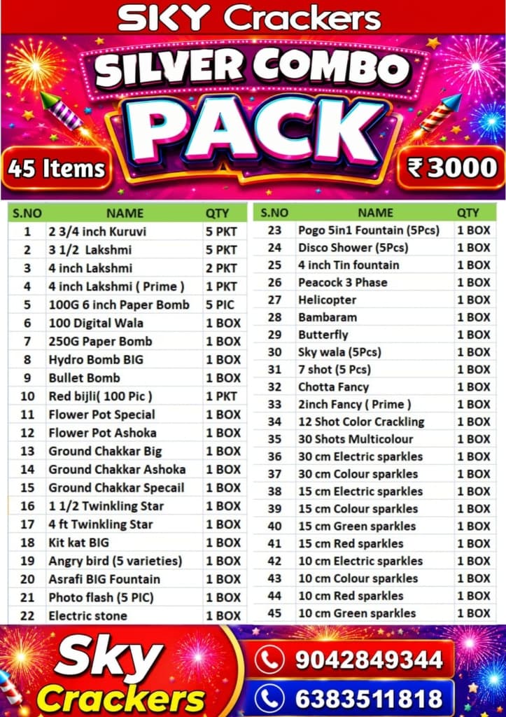 Silver Combo Pack